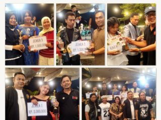 Festival Karaoke Aero Brew Semarakkan HUT ke-81 RI, Enam Peserta Raih Penghargaan