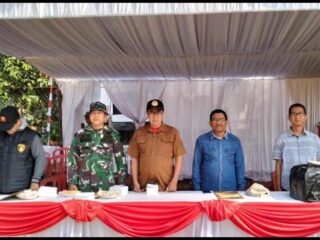 Jelang 17 Agustus, Kecamatan Bungbulang Gelar Gladi Bersih Pengibaran Bendera HUT ke-81 RI