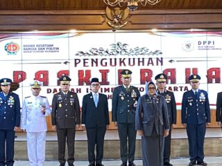 Jelang HUT ke-81 RI, Brigjen Yuniar Dwi Hantono Hadiri Pengukuhan Paskibraka DIY