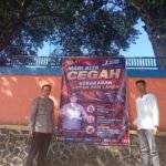 Polsek Bungbulang Tingkatkan Kewaspadaan Kebakaran, Banner Edukasi Dipasang di Sejumlah Titik