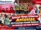 Ratusan Warga Jatipurwo Padati Cek Kesehatan Gratis dan Makan Bergizi ala PDI Perjuangan Kendal