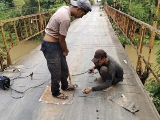 Jembatan Kayu Ara Mulai Ditangani, Pemkot Lubuklinggau Batasi Kendaraan Bertonase Tinggi