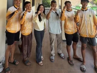 Meta Agulegistin Ketua Kontingen Sepak Takraw Pemalang " Kami Siap Bertanding Pada Event PorProv XVII Jawa Tengah "