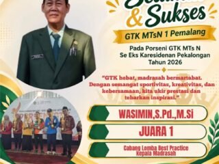 Siswa- Siswi MTs Negeri Pemalang Borong Piala Prestasi Porseni Murid dan Potensi GTK Tahun 226